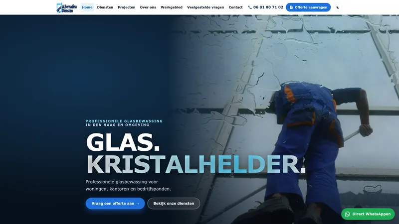 Website van A. Bernadina Diensten
