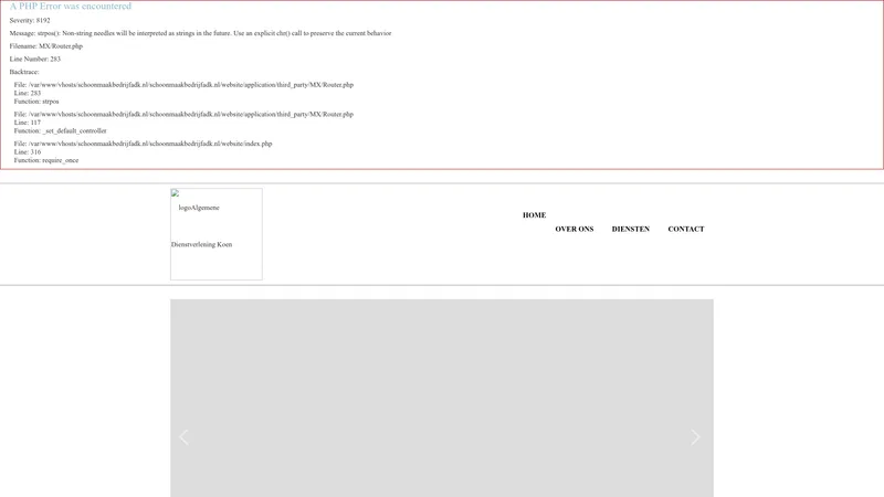 Website van ADK