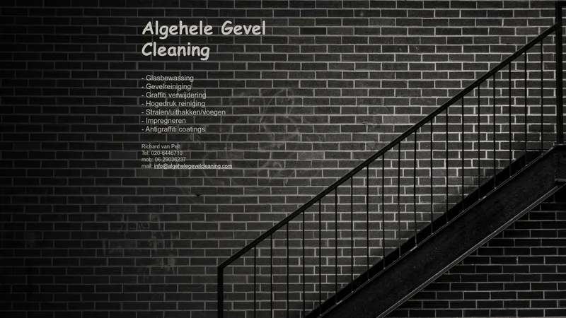 Website van Algehele Gevel Cleaning