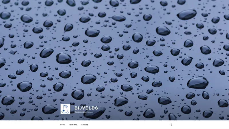 Website van Bijvelds Reinigingstechnieken VOF