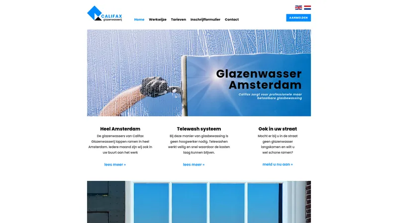 Website van Califax