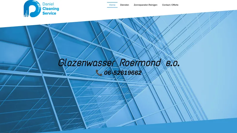 Website van Daniel Cleaning Service