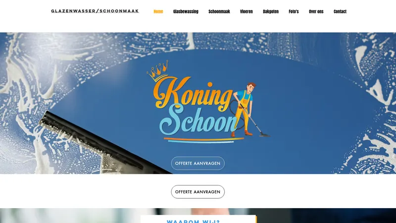 Website van Koning Schoon