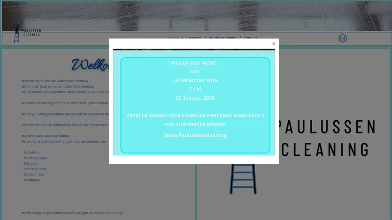 Website van Paulussencleaning