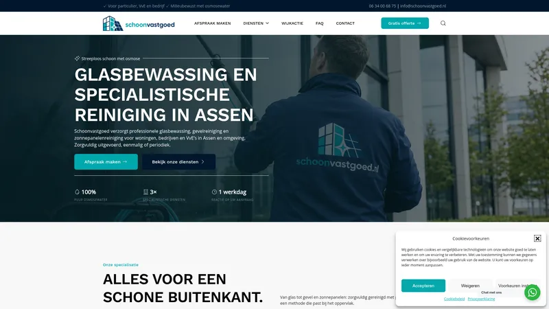 Website van Schoonvastgoed